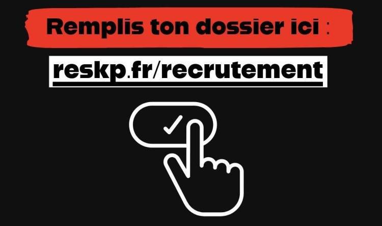 Remplis le dossier de candidature !