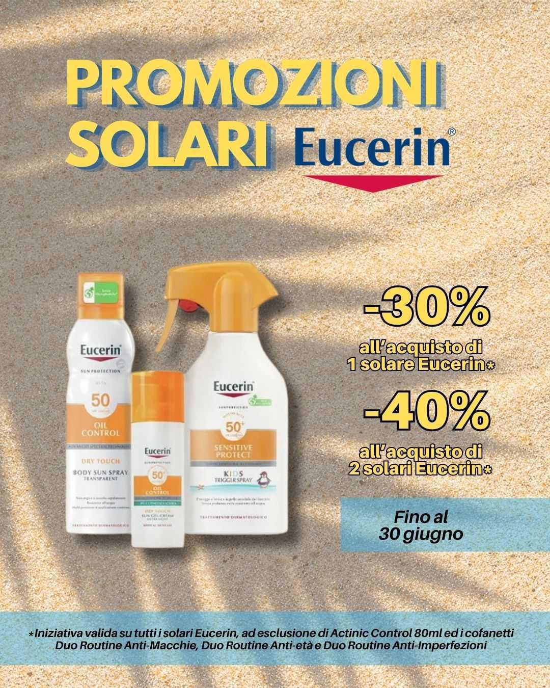 ☀️Promo solari Eucerin ☀️Promo solari Eucerin