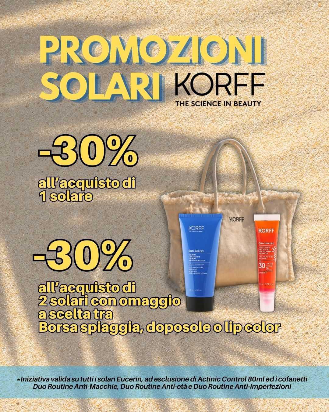☀️Promo solari Korff