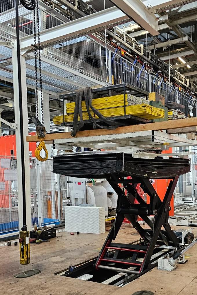 Augmentation de charge à 2500 kg 
