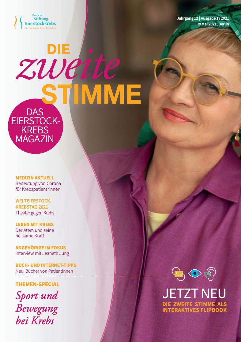 Die zweite Stimme Patientinnenzeitschrift - Ausgabe 1/2021