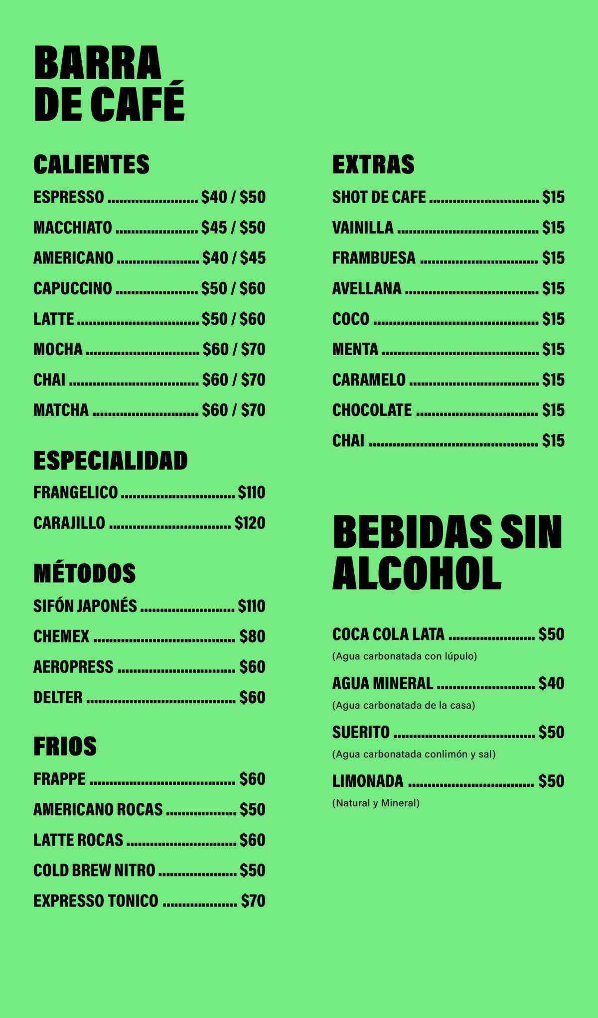 NUESTRO MENÚ