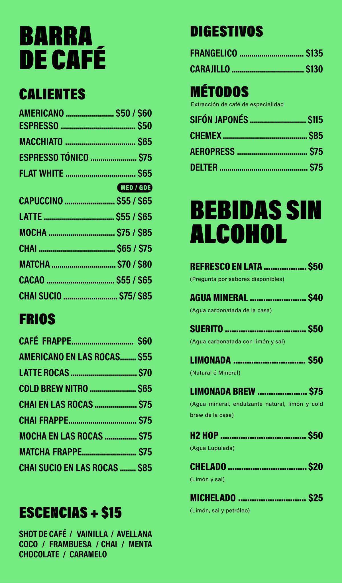 NUESTRO MENÚ