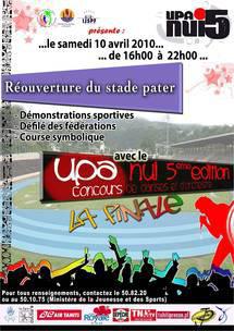 Réouverture du stade Pater confirmée