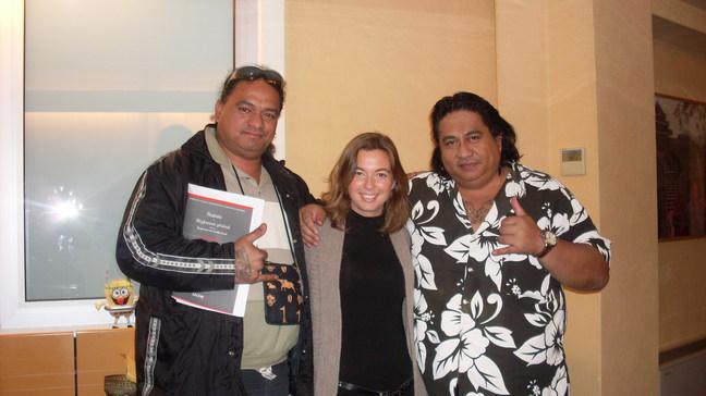 Kaoko Rata, Virginie Marcus, et Theo