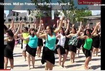 Flash mob à la polynésienne à Vannes