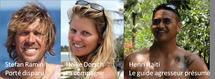 Les protagonistes de l'affaire