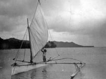 Légende: Tautu à la poursuite de sa pirogue perdue