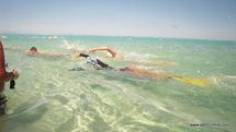 Deuxième étape de l'Open Water Challenge, à Vairao le 06 mai