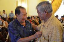 Temauri Foster avec Robert Wan