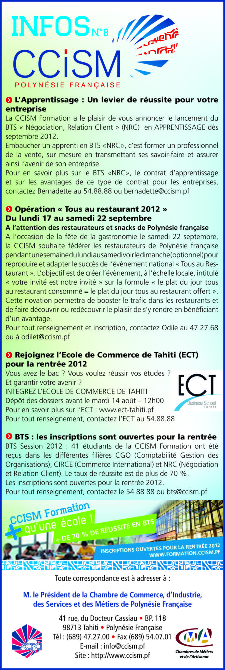 Infos CCISM N°8