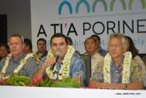 A Ti’a Porinetia : un nouveau mouvement politique. Teva Rohfritsch en leader.