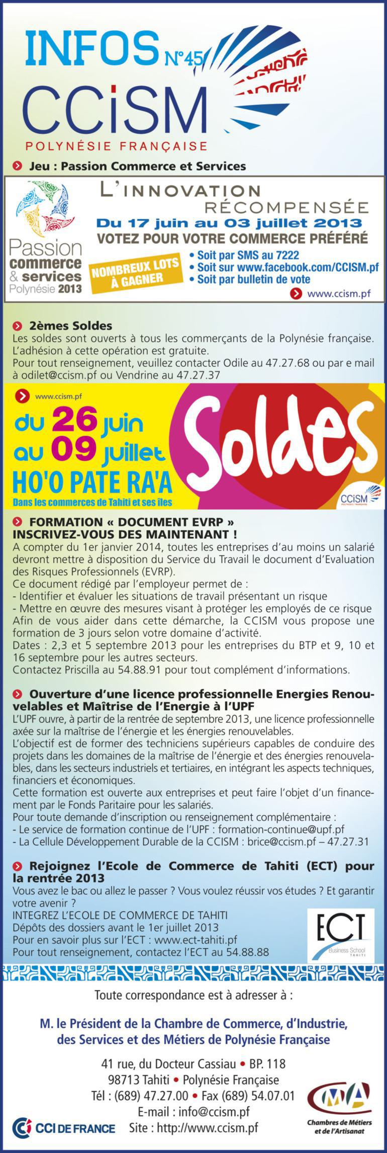 Infos CCISM N°45