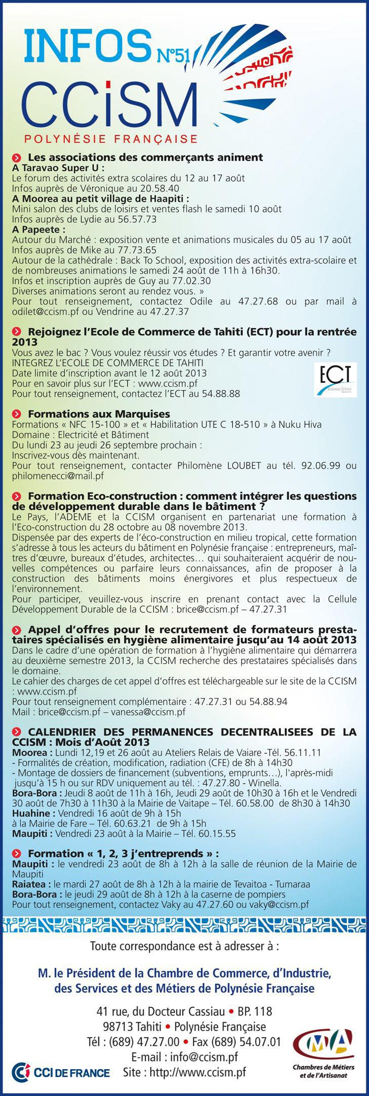 Infos CCISM N°51