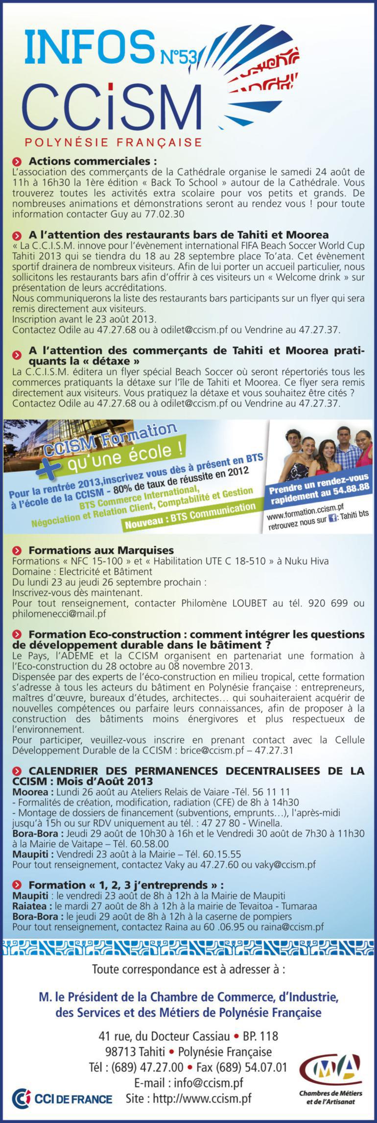 Infos CCISM N°53
