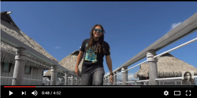 Le dernier clip de Conkarah tourné à Moorea