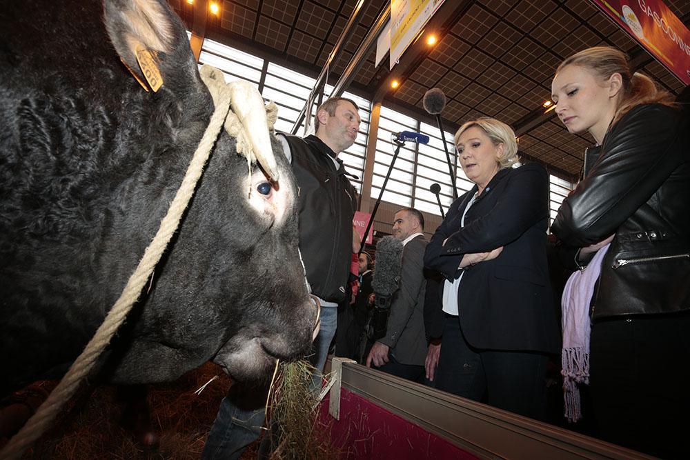 Marine Le Pen appelle à "franciser les aides" aux agriculteurs