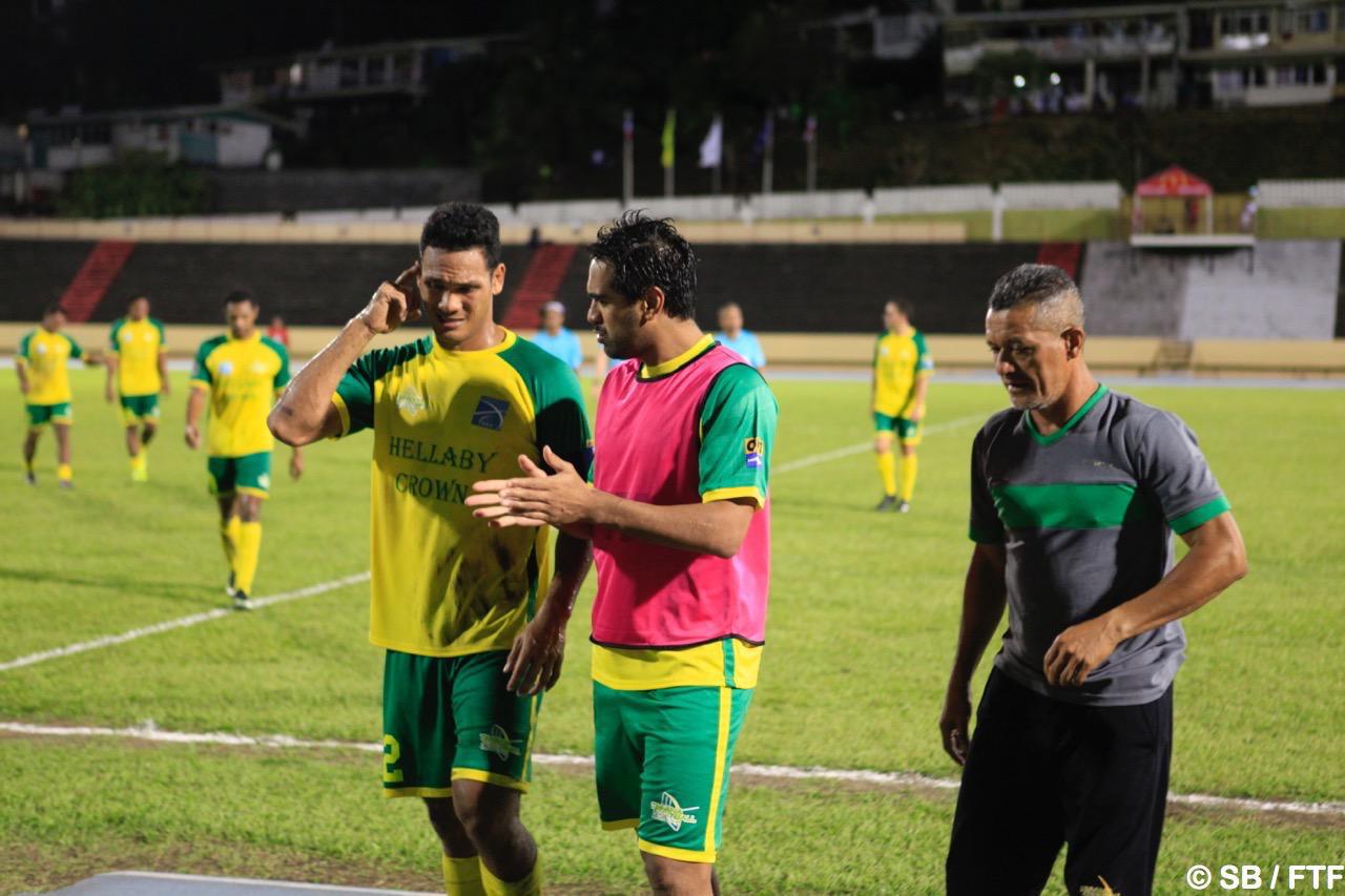 Le capitaine Alvin Tehau a fait un excellent match