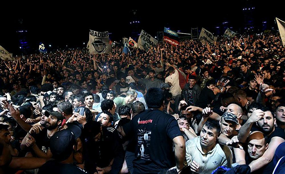 Argentine: bousculade monstre à un concert de rock, deux morts