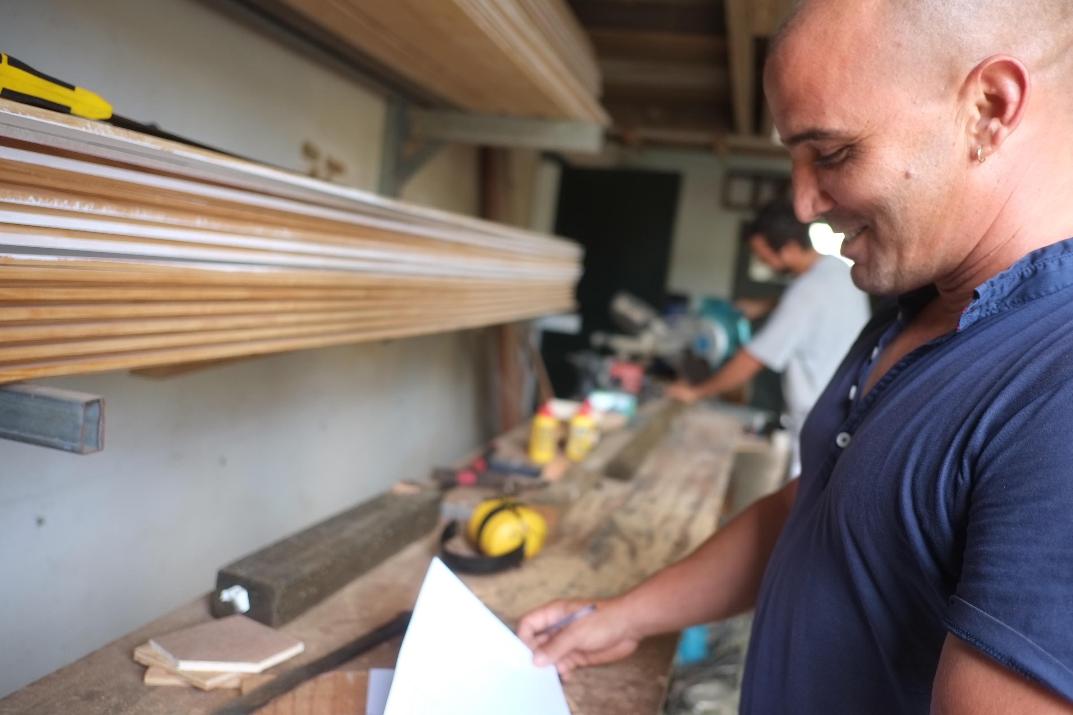 Guillaume Celestini, compagnon charpentier et entrepreneur