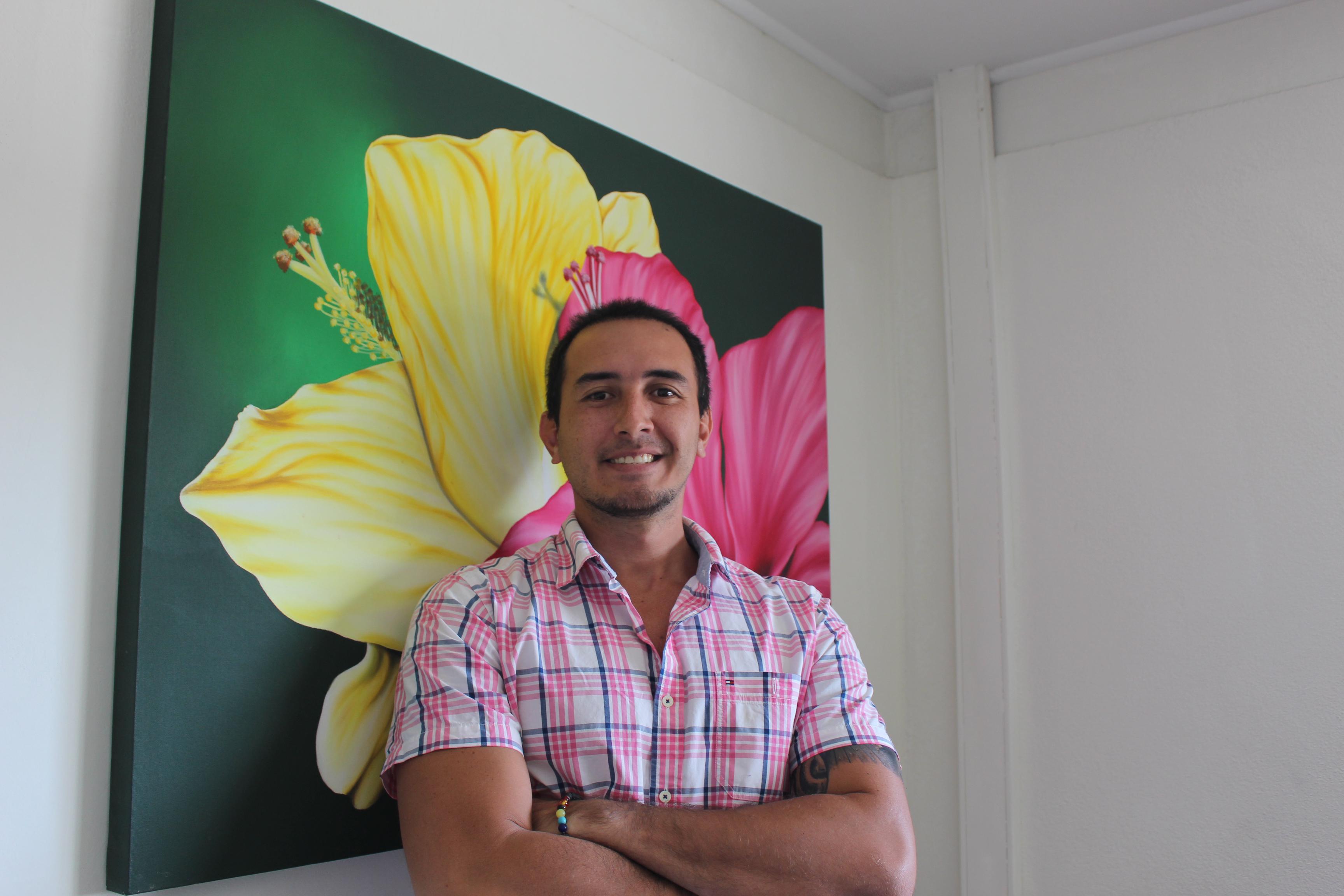 Geoffrey Van der Maessen du collectif Nana sac plastique participera au meeting de Green Polynesian le 2 juin.