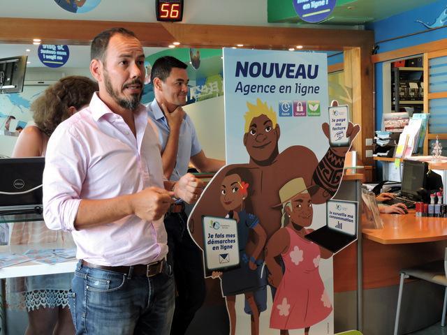 Manua Guehennec, responsable client et grands Comptes de la Polynésienne des eaux