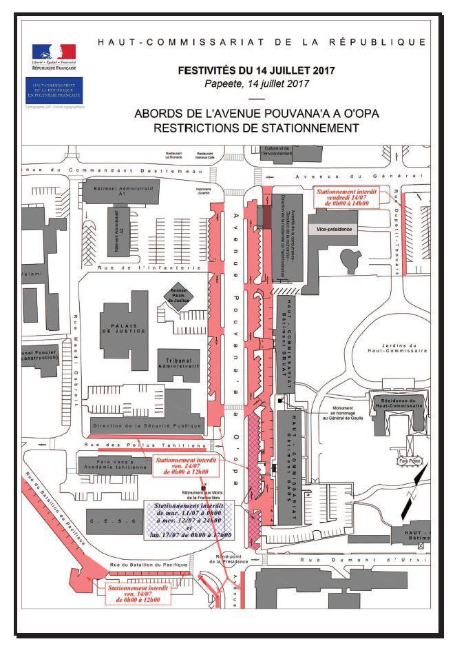 Défilé du 14 juillet : circulation partiellement fermée en centre-ville