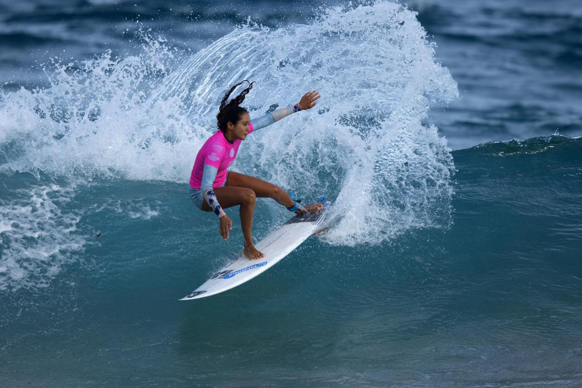 Un parcours sans faute face à d'excellentes surfeuses