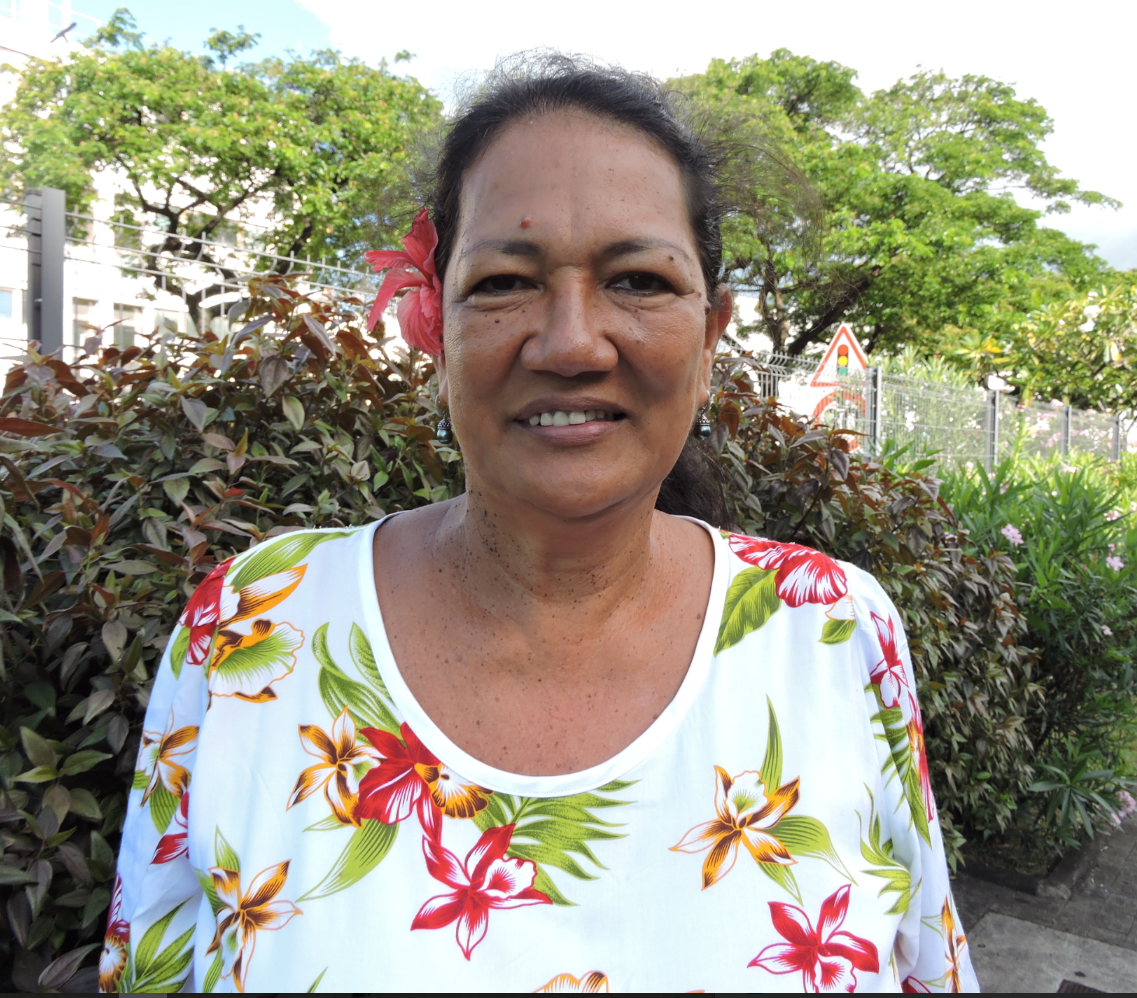 Hinano Murphy, présidente de l’association Te Pu Atiti’a de Moorea.