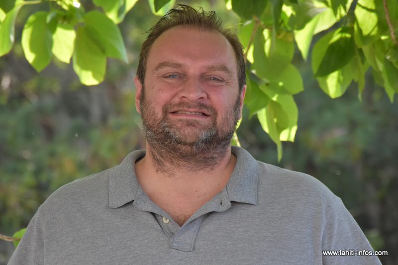 Jérôme Gasior conduit la liste "Dignité, bonheur" que présente parti Union polynésienne républicaine (UPR) au scrutin du 22 avril pour le renouvellement des représentants de l’assemblée.