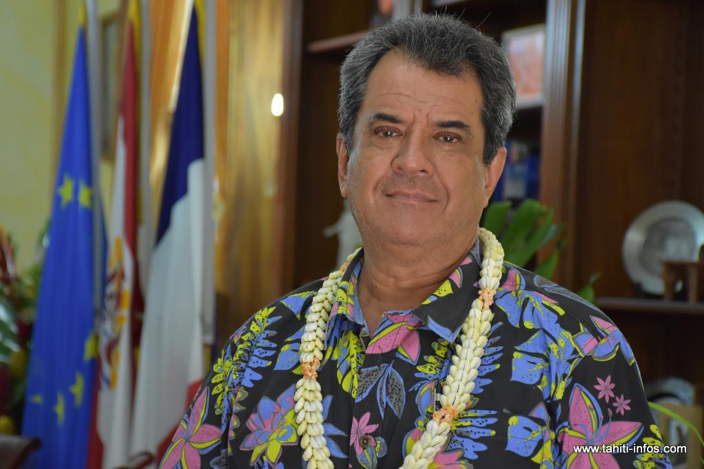 Le président sortant Edouard Fritch conduit la liste Tapura Huiraatira au scrutin du 22 avril pour le renouvellement des représentants de l’assemblée.