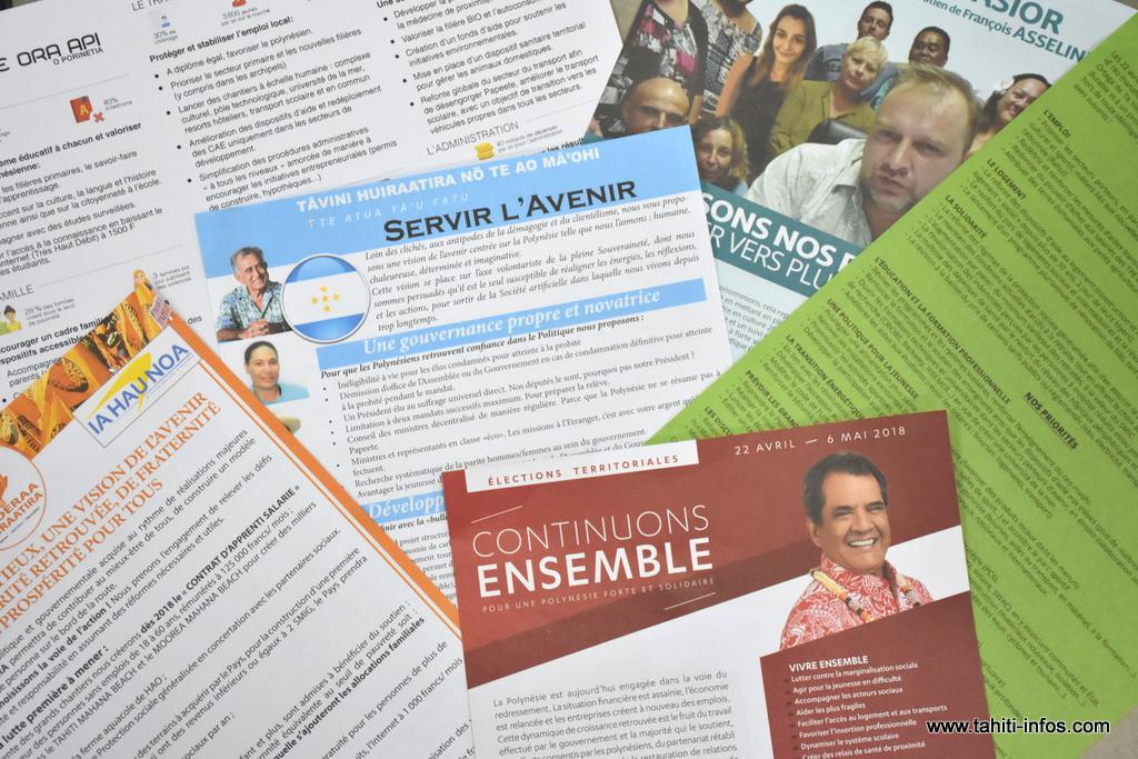 Elections territoriales : comparaison de tous les programmes