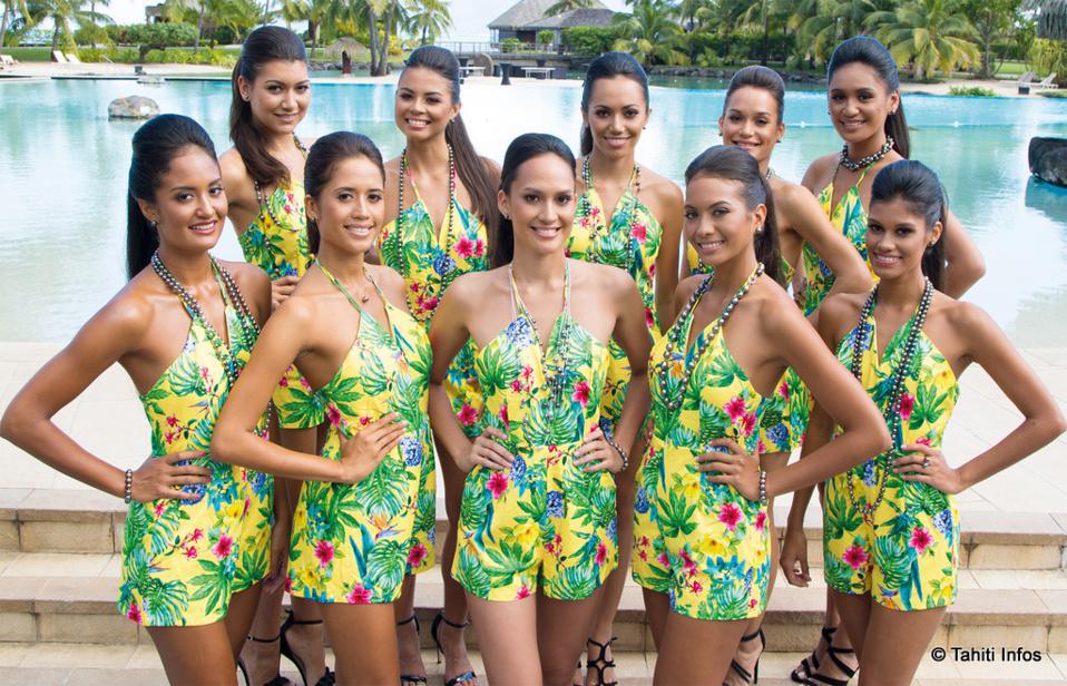 L'une d'elles sera notre Miss Tahiti