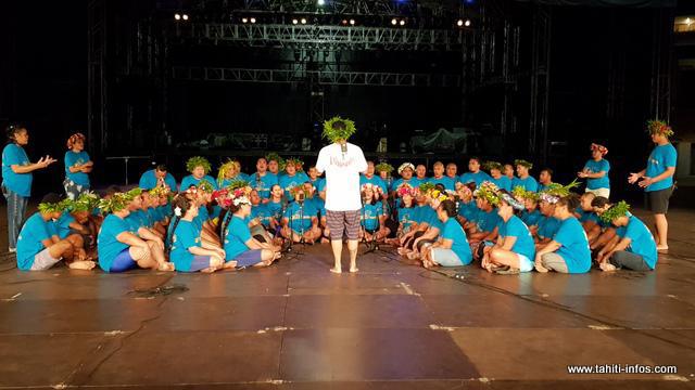 Plus de 80 chanteurs composeront ce groupe de chant, inscrit en tārava tahiti.