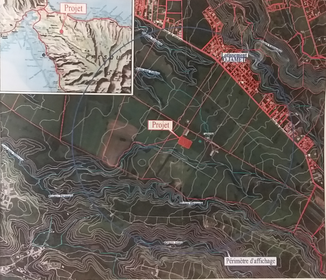 L'élevage porcin sera situé sur le plateau de Taravao, sur le domaine Hiupe.