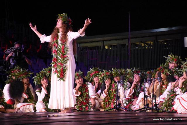La prestation de Tama nō Aimeho Nui (chant) en photos