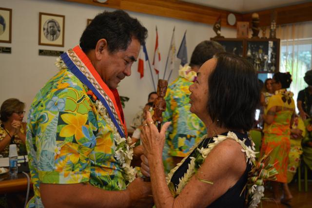 Simplicio Lissant, nouveau maire de Punaauia