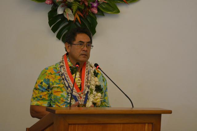 Simplicio Lissant, nouveau maire de Punaauia