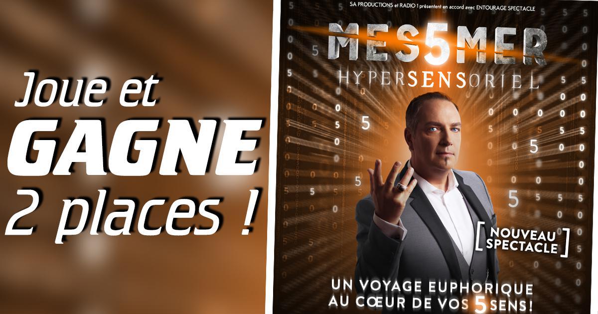 Gagne deux places VIP pour le spectacle de MESSMER "Hypersensoriel"