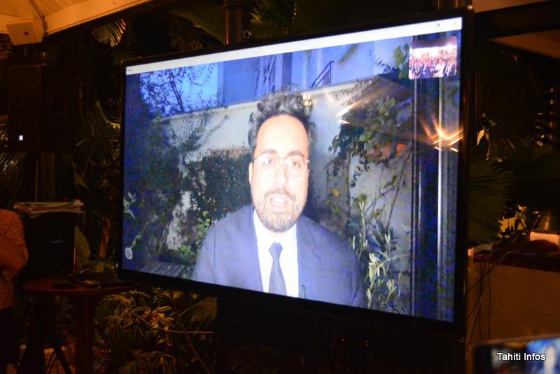 Le ministre du Numérique du gouvernement Macron est intervenu en visioconférence pour féliciter la communauté des entrepreneurs du fenua pour la création du rassemblement Polynesian Tech.