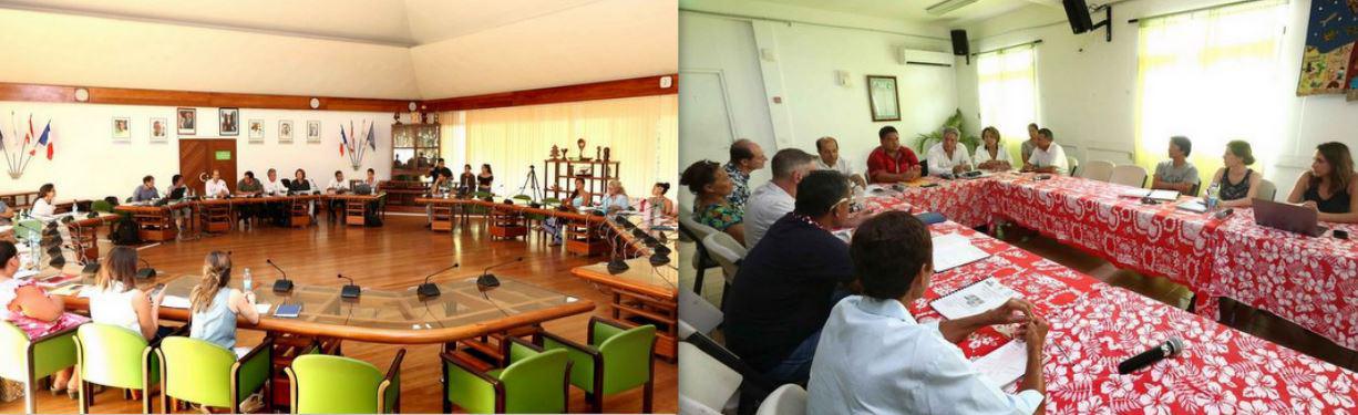 Projet de rénovation urbaine : réunions des comités de pilotage à Punaauia et Mahina