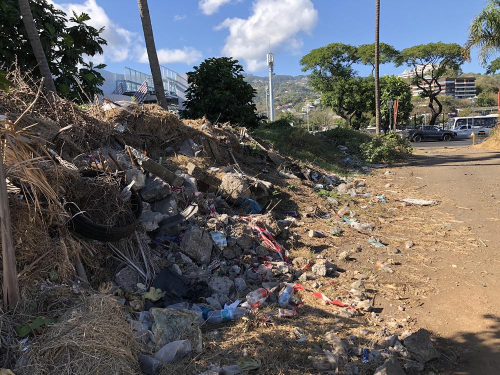 Plusieurs mètres cubes de déchets en tout genre se sont accumulés au cours des dernières semaines.