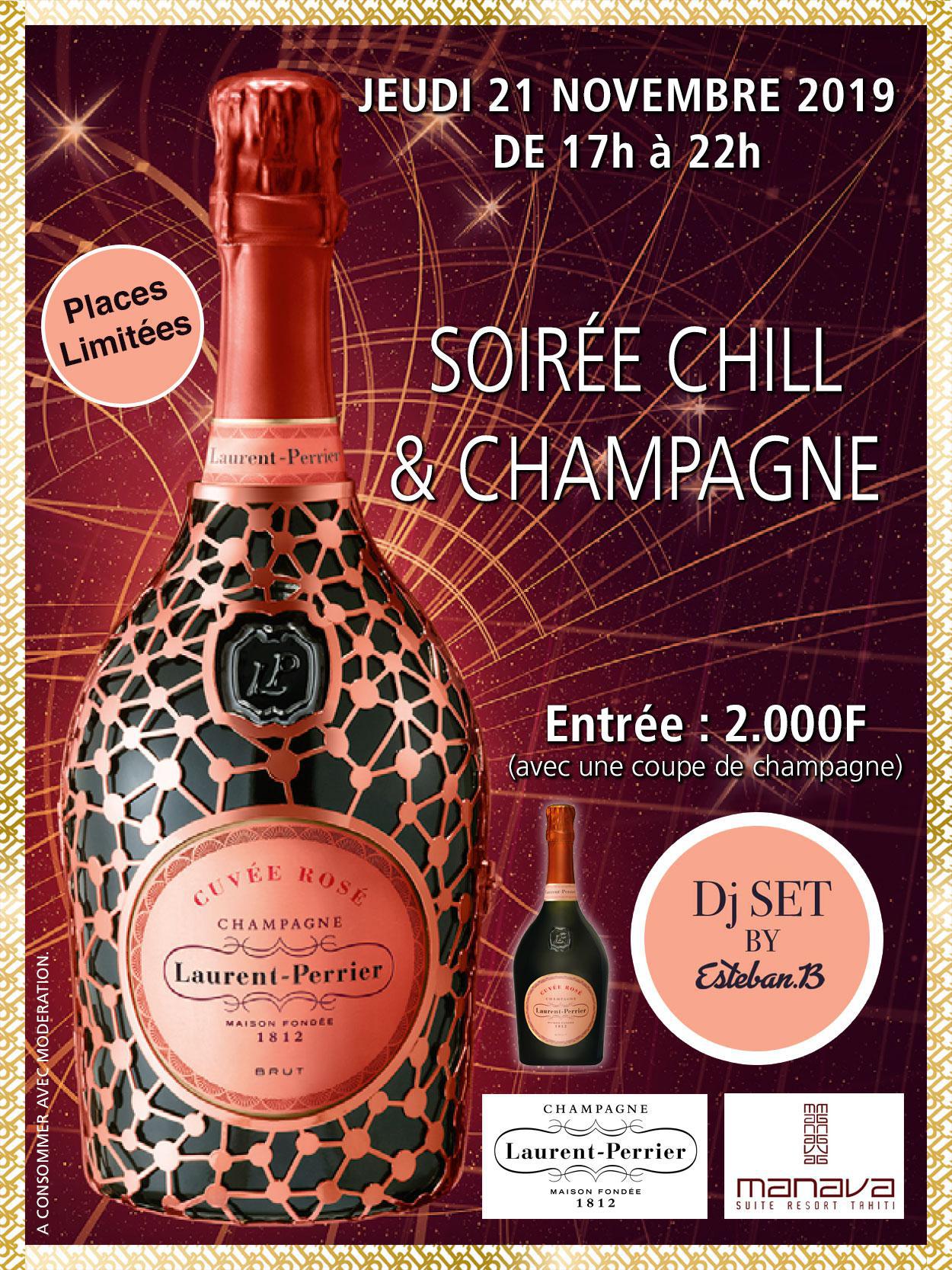 Jeu Laurent Perrier du 8 au 18 novembre soirée DJ