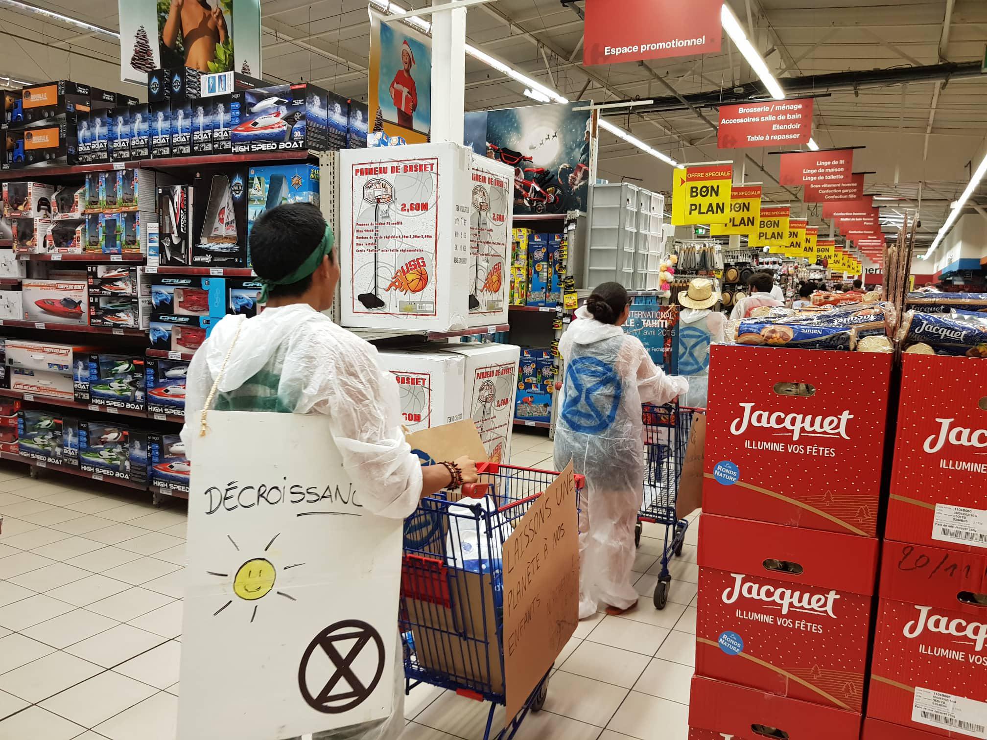 Extinction Rébellion Fenua passe à l'action