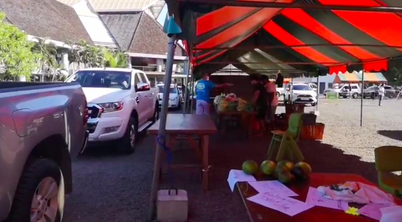 Pour les agriculteurs, le market drive est évidemment une aubaine pour pouvoir écouler leur stock de produits issus de leur fa'a'a'pu et d'éviter le gaspillage.