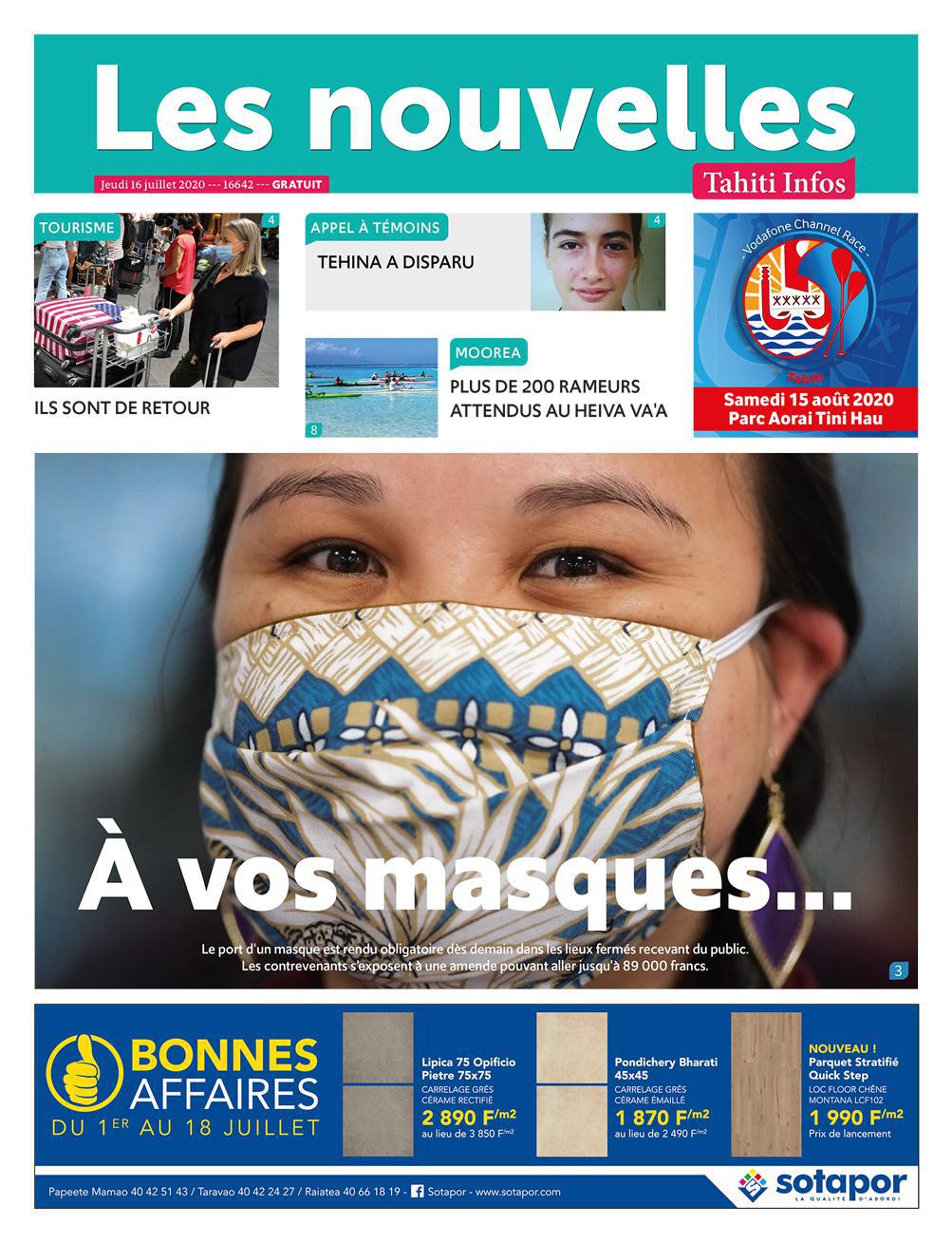 LES NOUVELLES N°16642 du 16 juillet 2020