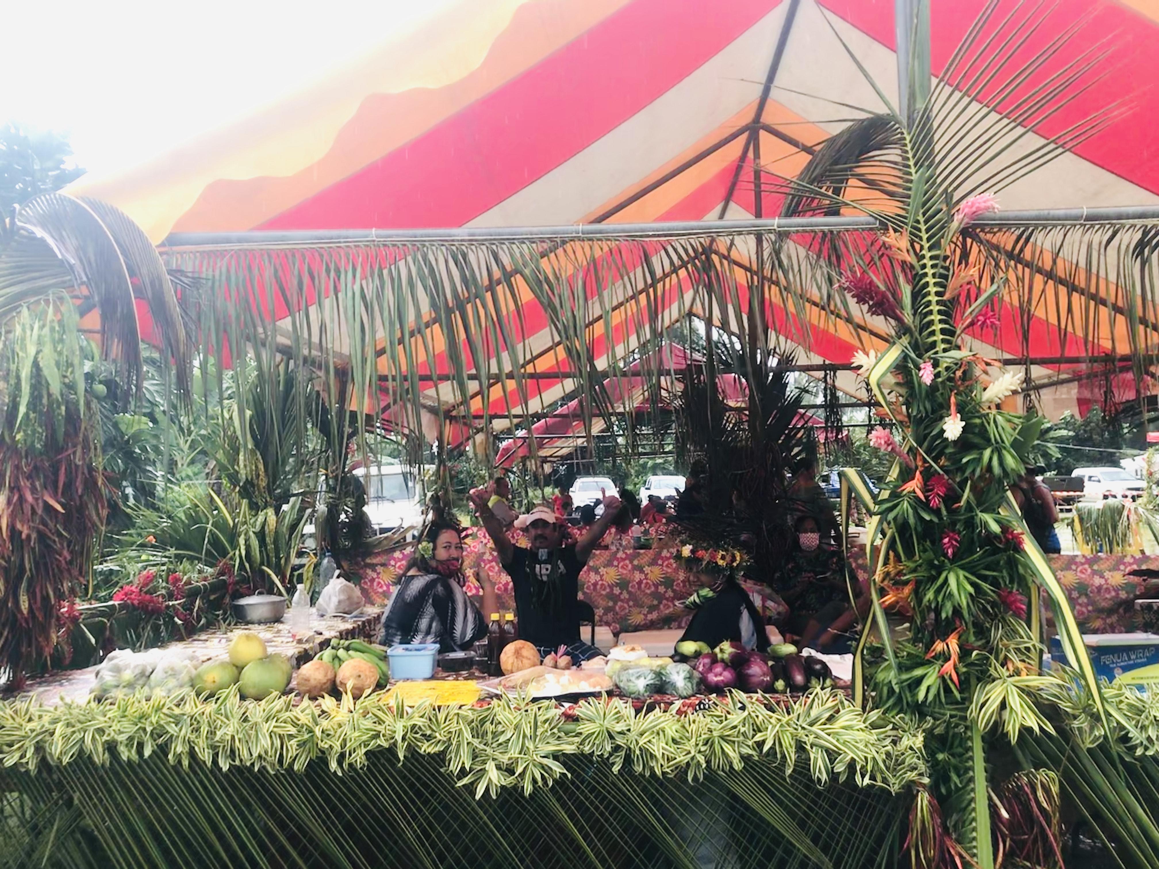 Le terroir fait son marché à Hiva oa