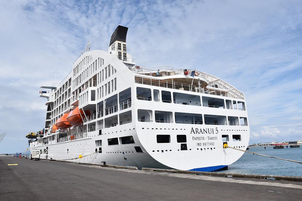 Faux départ pour l'Aranui après des cas Covid dans l'équipage