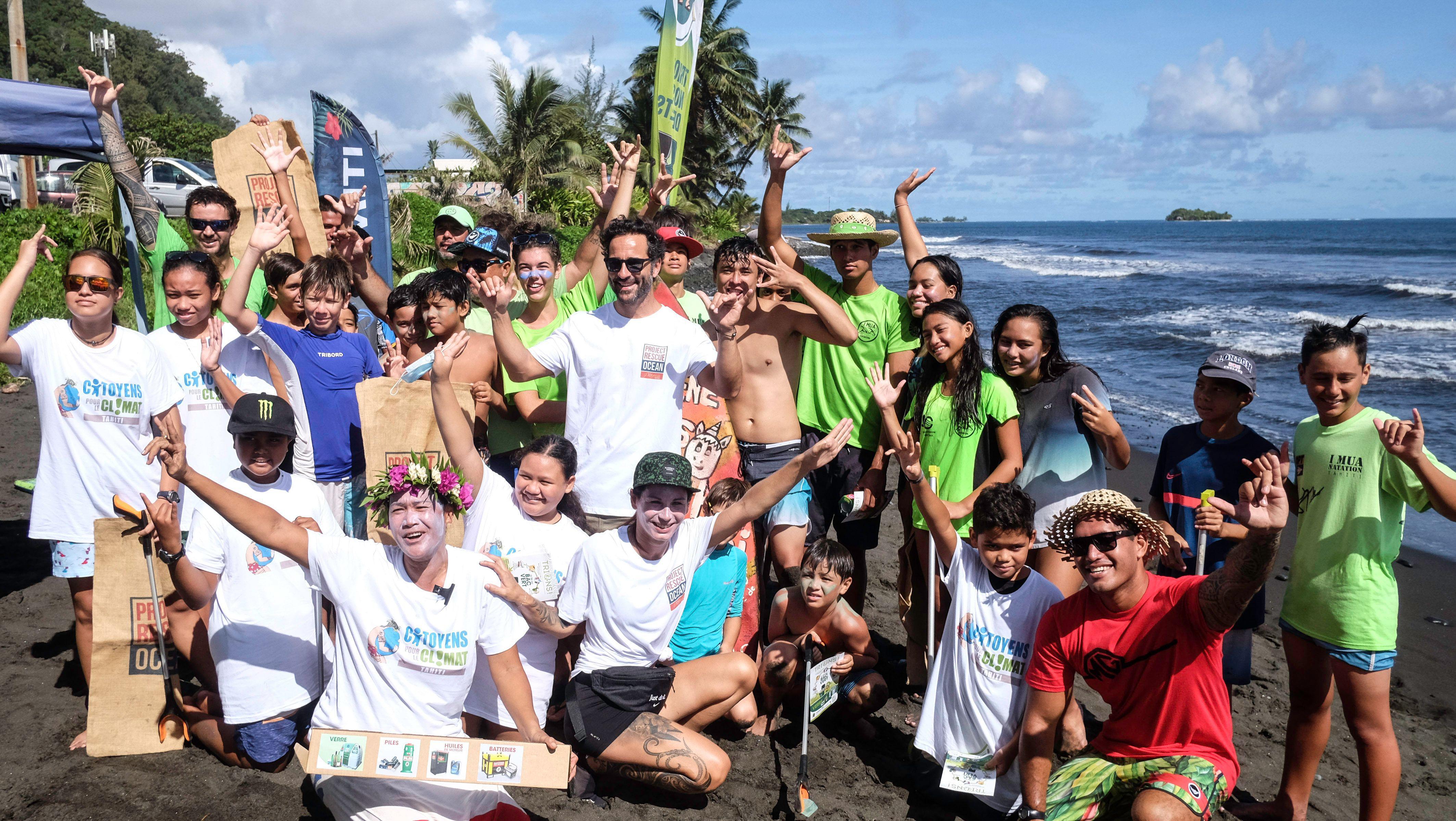 250 kilos de pehu ramassés à Ahonu