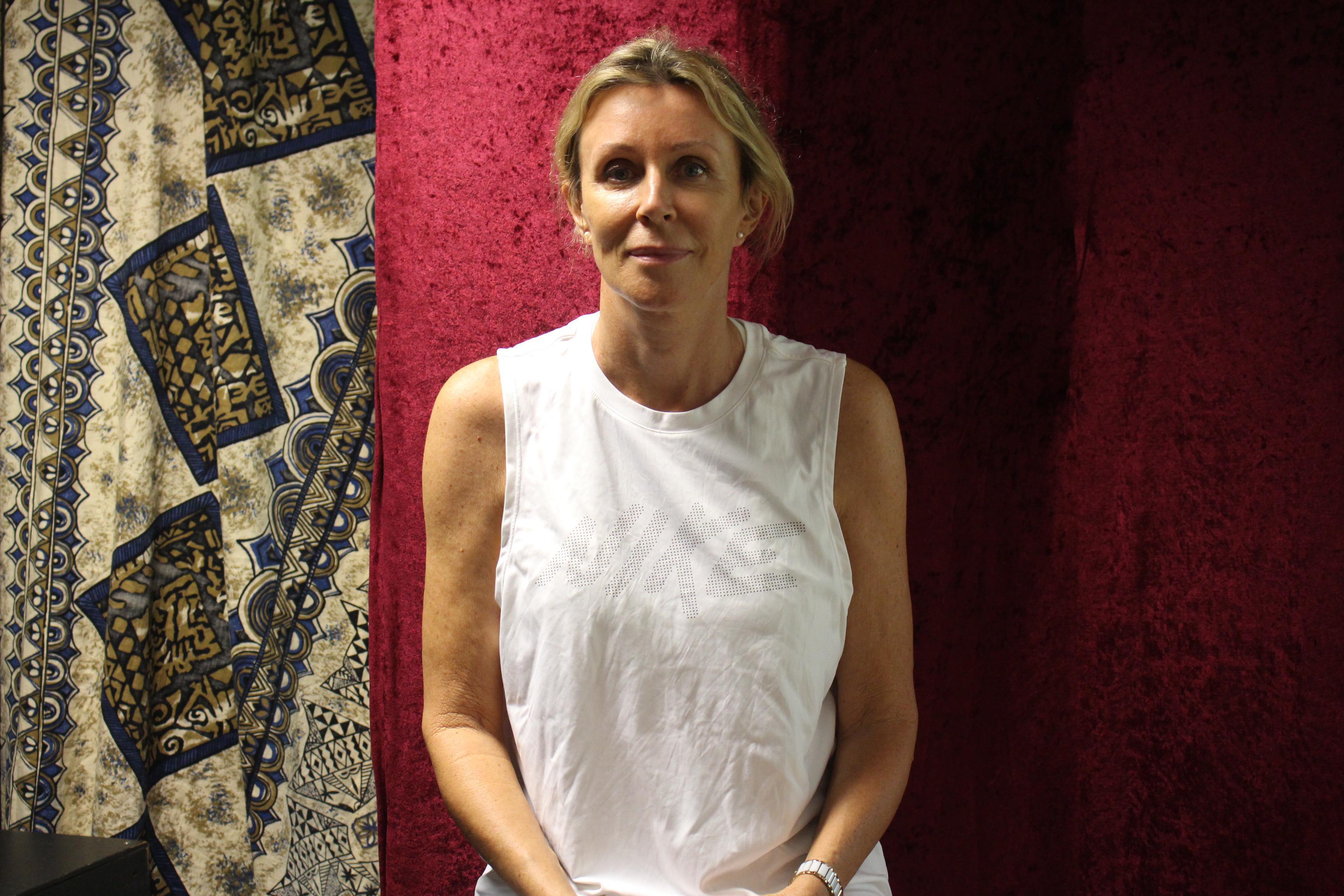 Christine Bennett, professeure d’art dramatique au Conservatoire artistique de Polynésie française.